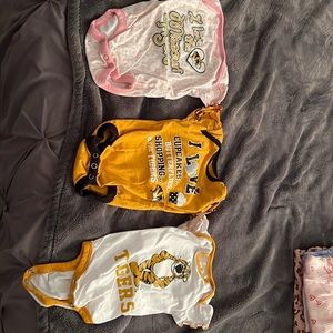 Baby Girl Mizzou Onsies